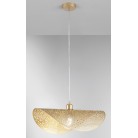 RHEI Κρεμαστό Φωτιστικό I-RHEI-TARA-S50 Fan Europe χρυσό L50cm