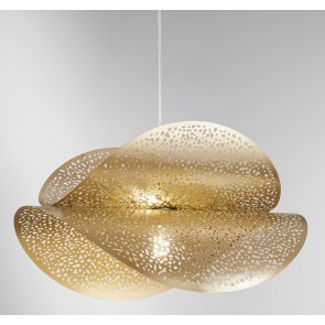 RHEI Κρεμαστό Φωτιστικό I-RHEI-TARA-S5060 Fan Europe χρυσό L60cm