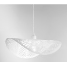 RHEI Κρεμαστό Φωτιστικό I-RHEI-LEAF-S50 Fan Europe λευκό L50cm