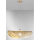 RHEI Κρεμαστό Φωτιστικό I-RHEI-TARA-S60 Fan Europe χρυσό L60cm