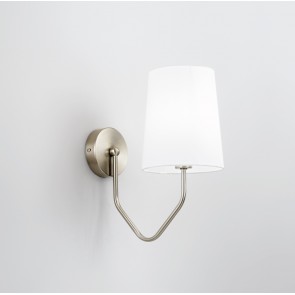 SALLY Απλίκα τοίχου I-SALLY-AP-NIK Fan Europe νίκελ - λευκό καπέλο