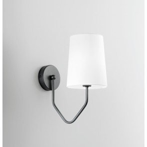 SALLY Απλίκα τοίχου I-SALLY-AP-NER Fan Europe μαύρο - λευκό καπέλο