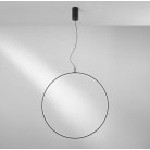 TOORX Κρεμαστό φωτιστικό Fan Europe LED-TOORX-S80-NER  μαύρο 3000 4000 6500K / Ø 80 cm