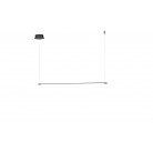 GENIUS Κρεμαστό LED ONDALUCE SO.GENIUS/120-NERO μαύρο μέταλλο 1030lm L120cm