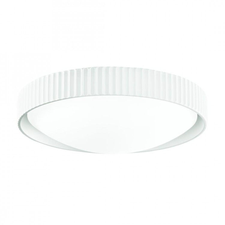 CONCRETE Φωτιστικό οροφής PL.CONCRETE/BIANCO ONDALUCE τσιμεντένιο - λευκό  Ø41 cm