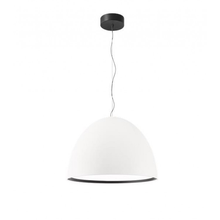 CUPOLA Φωτιστικό κρεμαστό SO.CUPOLA/BIANCO  Ø 60 cm λευκό