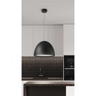 CUPOLA Φωτιστικό κρεμαστό SO.CUPOLA/NERO  Ø 60 cm μαύρο