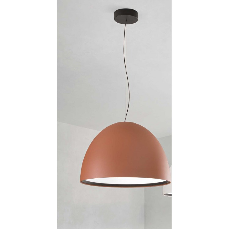 CUPOLA Φωτιστικό κρεμαστό SO.CUPOLA/TERRA  Ø 60 cm τερακότα