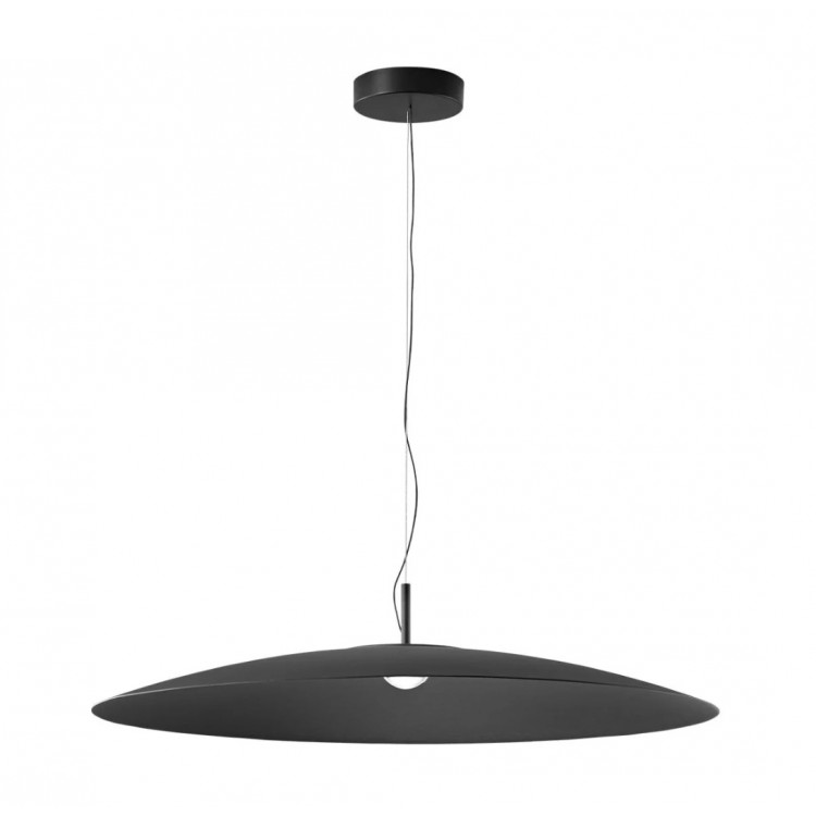 ELLE Φωτιστικό κρεμαστό SO.ELLE/NERO ONDALUCE Ø 90cm μαύρο