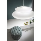 PAGODA Kρεμαστό φωτιστικό SO.PAGODA/60 ONDALUCE λευκό Ø60cm 