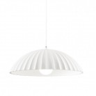 RUSTIC Φωτιστικό κρεμαστό SO.RUSTIC/BIANCO ONDALUCE τσιμεντένιο - λευκό Ø50cm