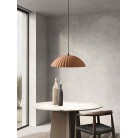 RUSTIC Φωτιστικό κρεμαστό SO.RUSTIC/BIANCO ONDALUCE τσιμεντένιο - λευκό Ø50cm