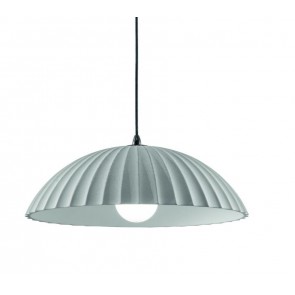 RUSTIC Φωτιστικό κρεμαστό SO.RUSTIC/CEMENTO ONDALUCE τσιμεντένιο - χρώμα γκρι Ø50cm