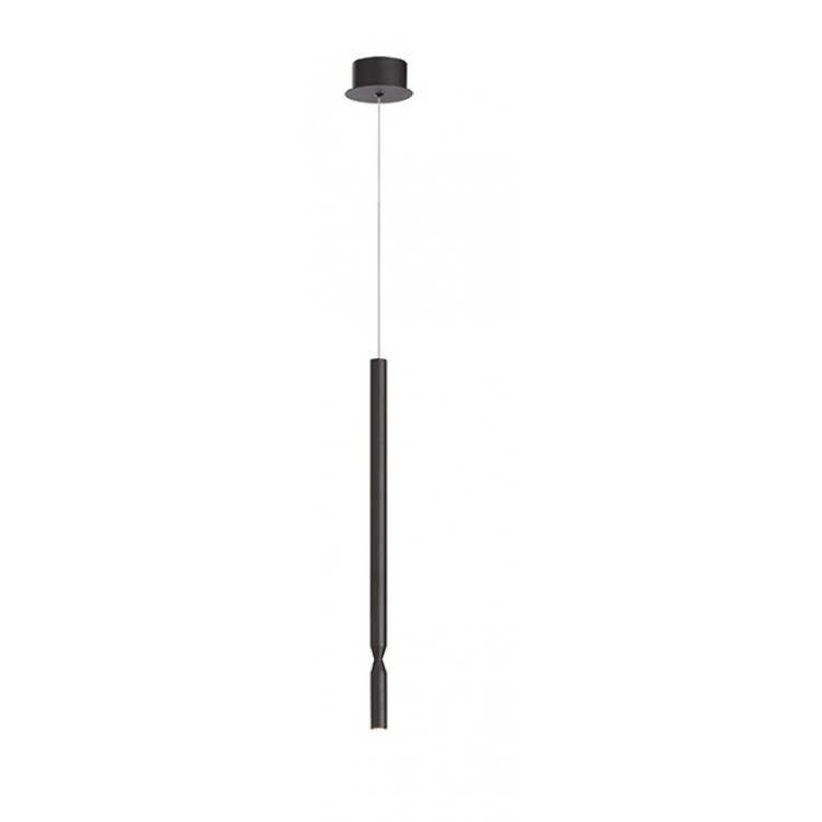 TUBIC Κρεμαστό φωτιστικό SO.TUBIC/NERO - σωλήνας Ø 2,5 cm L54cm μαύρο
