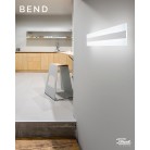 BEND Απλίκα Τοίχου 6368 B LC  PERENZ LED 30W 1950Lm 3000°K