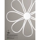 BLOSSOM Φωτιστικό κρεμαστό LED PERENZ 6618 B LC - άσπρο ματ Ø82cm