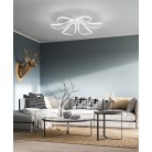 BLOSSOM Φωτιστικό Οροφής LED PERENZ 6610 B LC - άσπρο ματ Ø81cm
