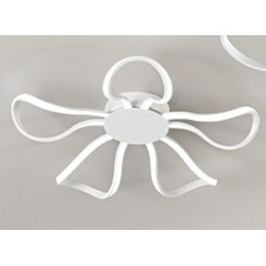 BLOSSOM Φωτιστικό Οροφής LED PERENZ 6612 B LC - άσπρο ματ Ø62cm