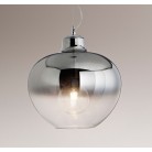 BOWL  Κρεμαστό Φωτιστικό γυάλινο PERENZ 6666 SP - φιμέ Ø 36,5cm