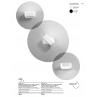CANDY Απλίκα Τοίχου 6922 B LC μαύρο PERENZ   11 x 5.5 x 10 cm  LED 6W 440 lm 3000°K IP54