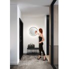 MIRO Φωτιστικό οροφής / τοίχου LED PERENZ 8260 GR LC - χρώμα γκρι τιτανίου /  με καθρέφτη Ø60cm  