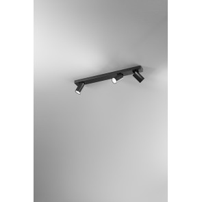 ODDY Φωτιστικό οροφής / απλίκα PERENZ 8176 N - μαύρο ματ L64cm