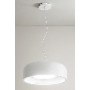 PANDORA Κρεμαστό μεταλλικό Φωτιστικό PERENZ 6660 B - λευκό ματ Ø 48