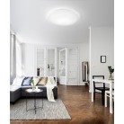 SUPERNOVA Φωτιστικό Οροφής Πλαφονιέρα LED 6684 B PERENZ άσπρο Ø77cm