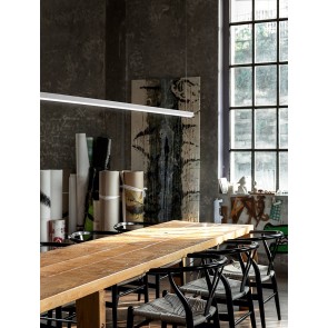 SYNCRO Κρεμαστό φωτιστικό  8052 B CT λευκό PERENZ L151,5 CM LED 35W 2450LM - CCT 3000K 4000K 6000K 