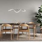 ARGOS Κρεμαστό Φωτιστικό LED RL Lighting R32361106 χρωμέ L105cm