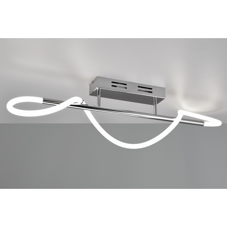 ARGOS Φωτιστικό Οροφής LED RL Lighting R62361106 χρωμέ L105cm