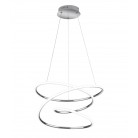 BOLOGNA Κρεμαστό Φωτιστικό LED RL Lighting R37051106 χρωμέ Ø50cm
