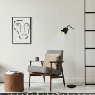 R41721032 BUDDY φωτιστικό δαπέδου REALITY LIGHTING χρώμα μαύρο ματ