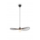 CHAPEAU  Κρεμαστό φωτιστικό  REALITY LIGHTING R31451032 - μαύρο Ø 60cm