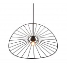 CHAPEAU  Κρεμαστό φωτιστικό  REALITY LIGHTING R31451032 - μαύρο Ø 60cm