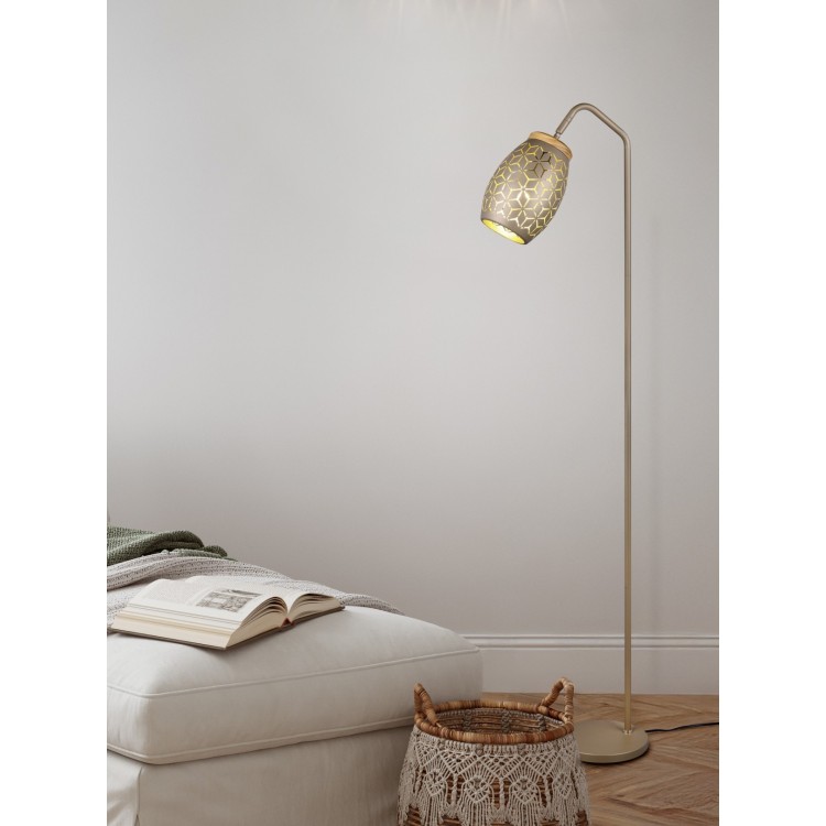 BIDAR Φωτιστικό Δαπέδου Reality Lighting R41571065 Καφέ BIDAR Φωτιστικό Δαπέδου Reality Lighting R41571065 Καφέ