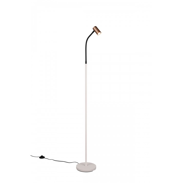 TARYN Φωτιστικό Δαπέδου Reality Lighting R46851065 Καφέ TARYN Φωτιστικό Δαπέδου Reality Lighting R46851065 Καφέ