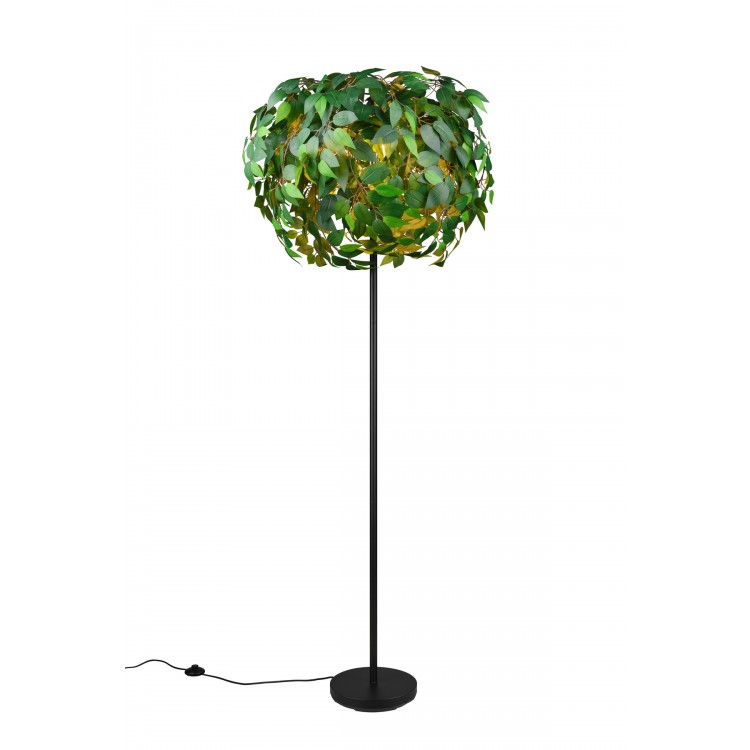 R40463015 LEAVEY φωτιστικό δαπέδου REALITY LIGHTING χρώμα μαύρο ματ