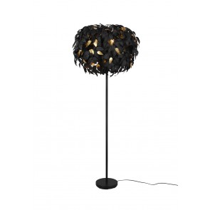 R40463032 LEAVEY φωτιστικό δαπέδου REALITY LIGHTING χρώμα μαύρο ματ