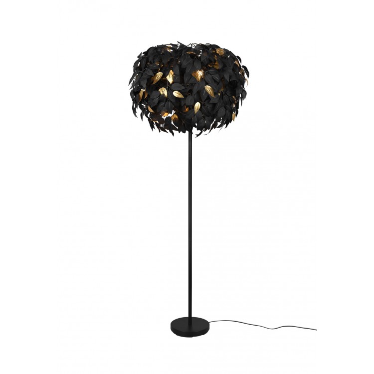 R40463032 LEAVEY φωτιστικό δαπέδου REALITY LIGHTING χρώμα μαύρο ματ