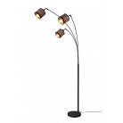 R41553041 DAVOS φωτιστικό δαπέδου REALITY LIGHTING χρώμα μαύρο ματ