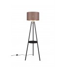 R41561032 COLETTE φωτιστικό δαπέδου REALITY LIGHTING χρώμα μαύρο ματ