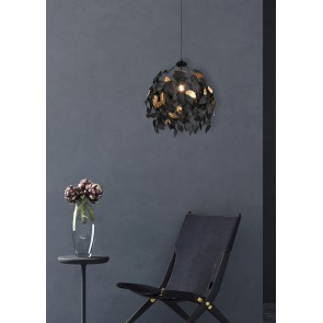 LEAVY Κρεμαστό Φωτιστικό RL Lighting R10461932 μαύρο χρυσό