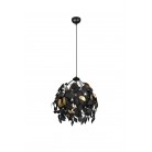LEAVY Κρεμαστό Φωτιστικό RL Lighting R10461932 μαύρο χρυσό LEAVY Κρεμαστό Φωτιστικό RL Lighting R10461932 μαύρο χρυσό