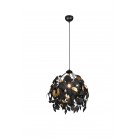 LEAVY Κρεμαστό Φωτιστικό RL Lighting R10461932 μαύρο χρυσό LEAVY Κρεμαστό Φωτιστικό RL Lighting R10461932 μαύρο χρυσό