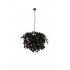 LEAVY Κρεμαστό Φωτιστικό RL Lighting R10464032 μαύρο χρυσό τετράφωτο LEAVY Κρεμαστό Φωτιστικό RL Lighting R10464032 μαύρο χρυσό τετράφωτο