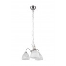 DOBBY Κρεμαστό Φωτιστικό RL Lighting R31053007 νίκελ τρίφωτο DOBBY Κρεμαστό Φωτιστικό RL Lighting R31053007 νίκελ τρίφωτο