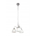 DOBBY Κρεμαστό Φωτιστικό RL Lighting R31053007 νίκελ τρίφωτο DOBBY Κρεμαστό Φωτιστικό RL Lighting R31053007 νίκελ τρίφωτο