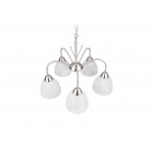 DOBBY Κρεμαστό Φωτιστικό RL Lighting R31055007 νίκελ πεντάφωτο DOBBY Κρεμαστό Φωτιστικό RL Lighting R31055007 νίκελ πεντάφωτο