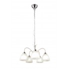 DOBBY Κρεμαστό Φωτιστικό RL Lighting R31055007 νίκελ πεντάφωτο DOBBY Κρεμαστό Φωτιστικό RL Lighting R31055007 νίκελ πεντάφωτο